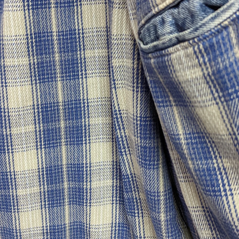 🎉HP Vtg Men's Levi's Trucker Jacket Denim Fleece Lining 100% Cotton USA 80's L - Picture 12 of 15